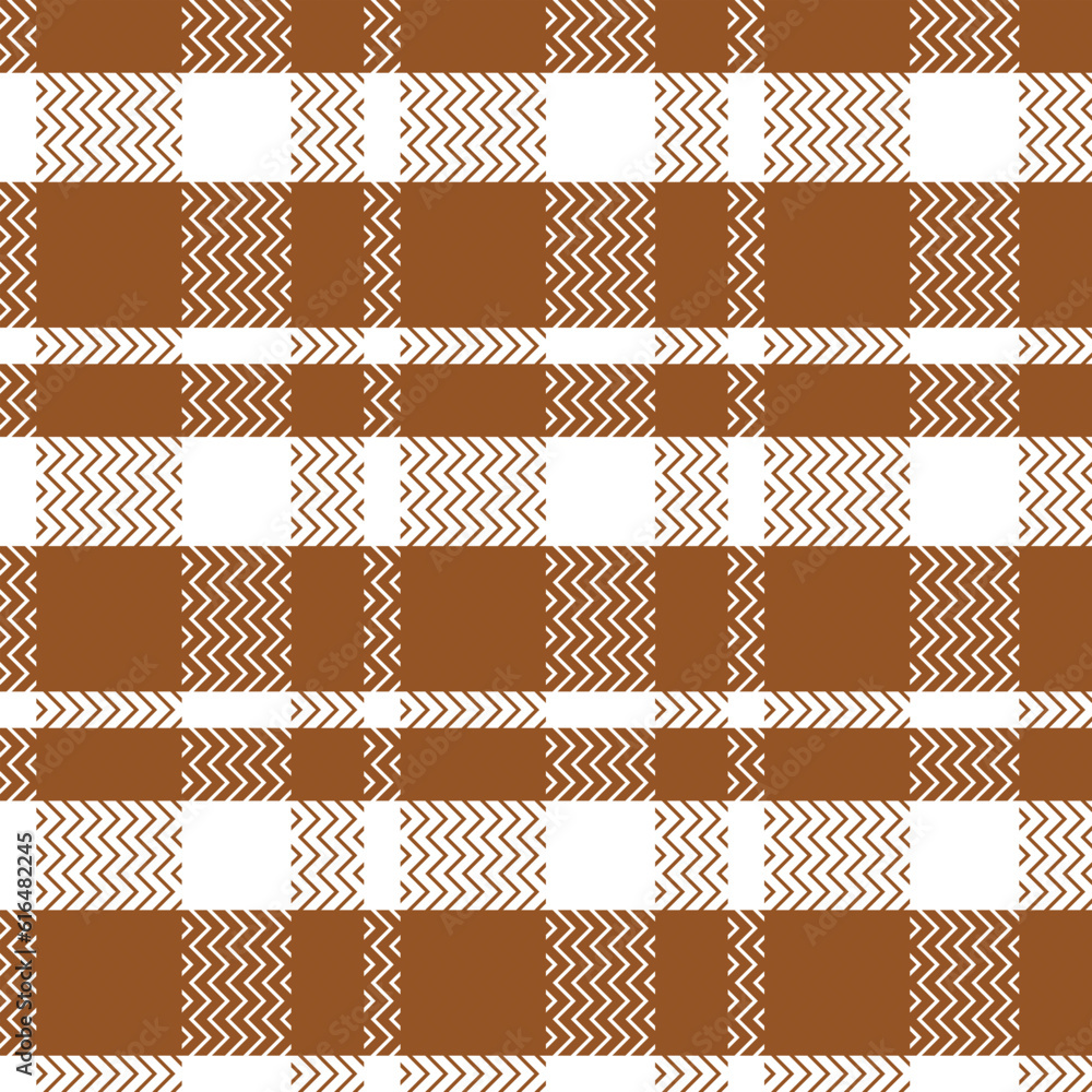 Tartan Seamless Pattern. Classic Scottish Tartan Design. Traditional Scottish Woven Fabric. Lumberjack Shirt Flannel Textile. Pattern Tile Swatch Included.