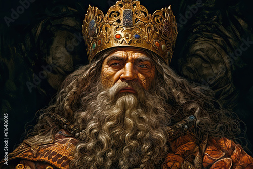 Charlemagne Charles the Great king ,generated ai