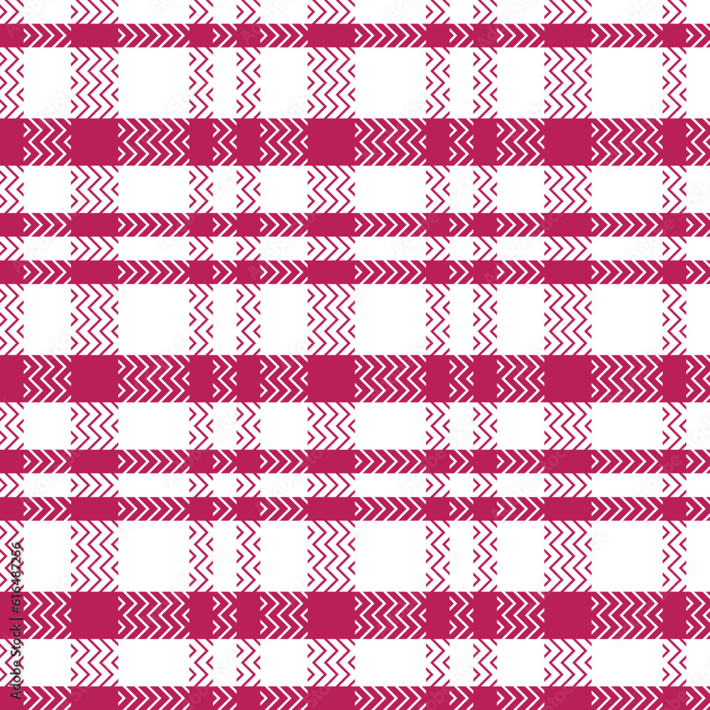 Plaid Pattern Seamless. Traditional Scottish Checkered Background. Traditional Scottish Woven Fabric. Lumberjack Shirt Flannel Textile. Pattern Tile Swatch Included.
