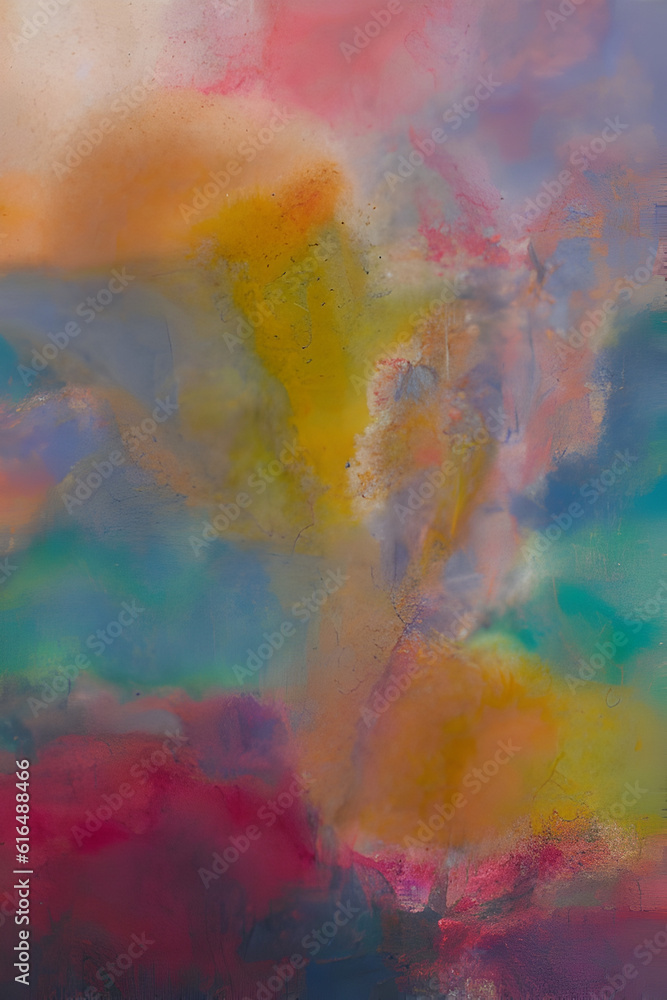 abstract watercolor background painting colourful background texture. Ai Genertaive