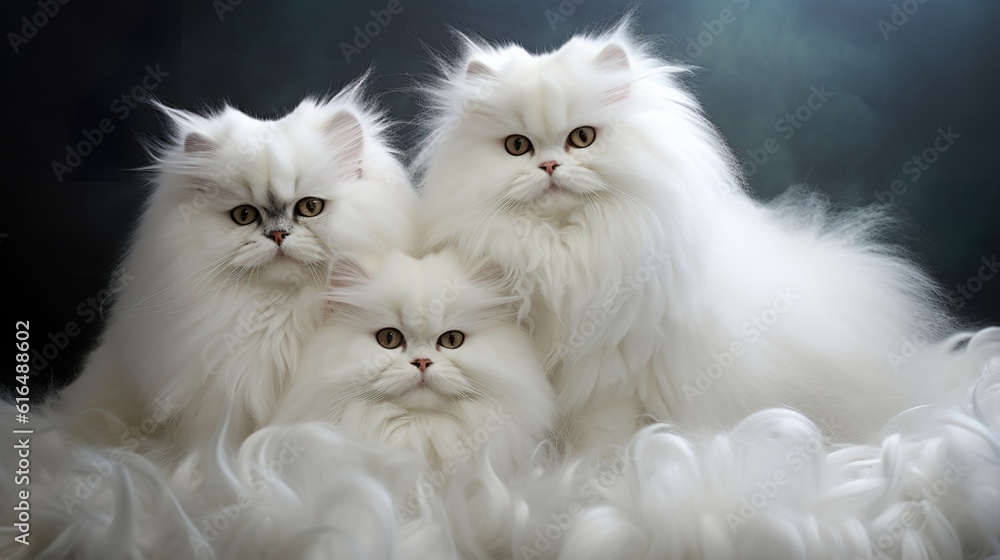 Unity in Fluff - Persian Harmony on Display