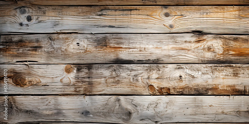 Old wooden wall desktop background ,Generative AI