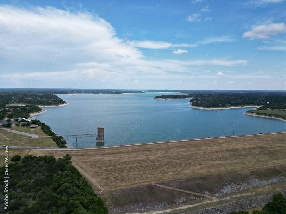 Belton Lake is a U.S. Army Corps of Engineers reservoir on the Leon River in the Brazos River basin, 5 miles (8 km) northwest of Belton, Texas.