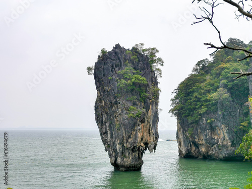 Koh Tapu island or James Bond Island ,Phangnga Bay ,Thailand