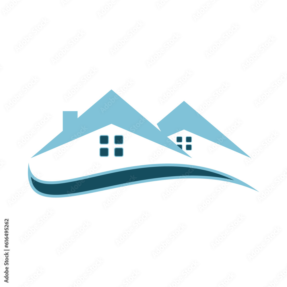 Real estate corporate business logo design Real estate corporate business logo design