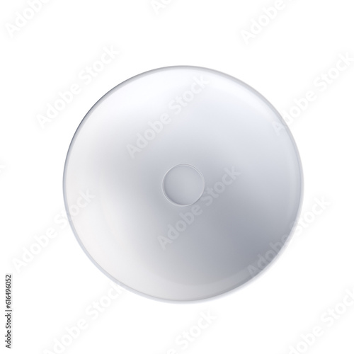 Washbasin isolated on transparent background, sink, 3D illustration, cg render 