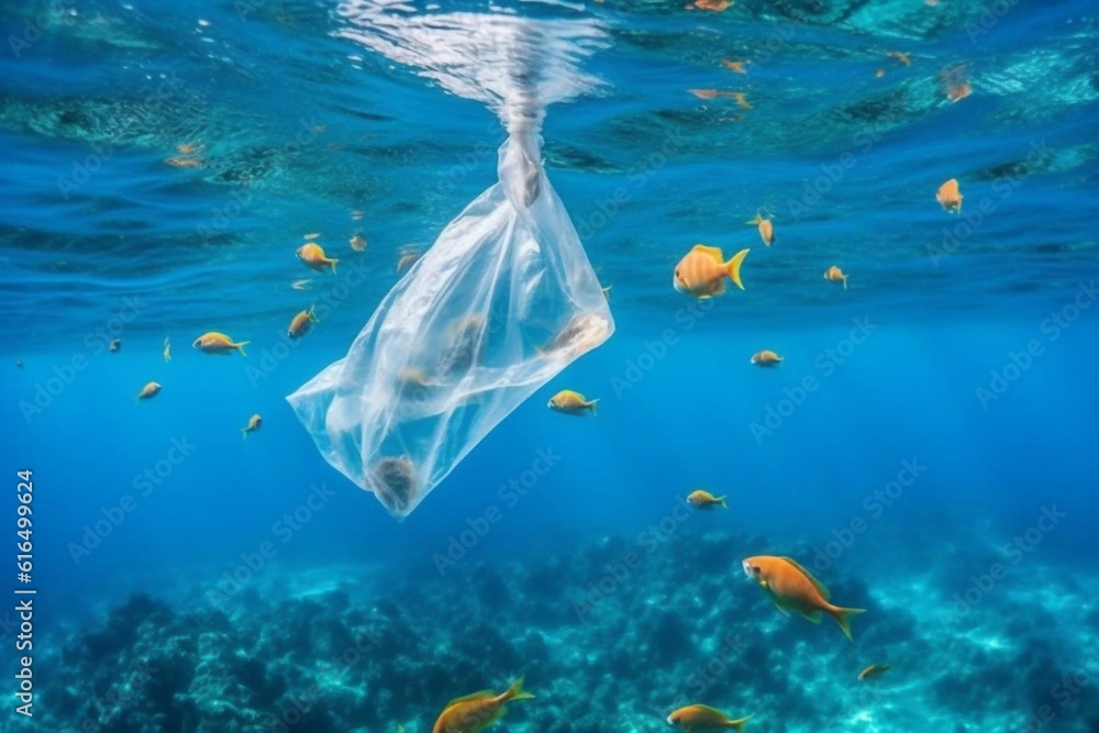 Plastic bags kill, pollution from single use plastic floats over