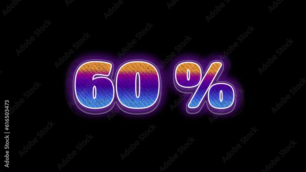Animation up to 60% off banner promotion, Special offer, sale, discount. Animation up to 60% off banner promotion, Special offer, sale, discount.