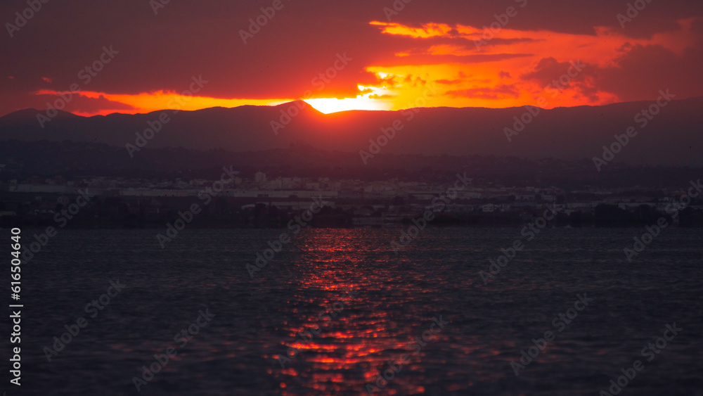 Fototapeta premium The sunset