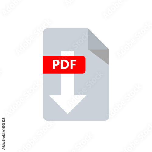  Download pdf - button, icon, vector