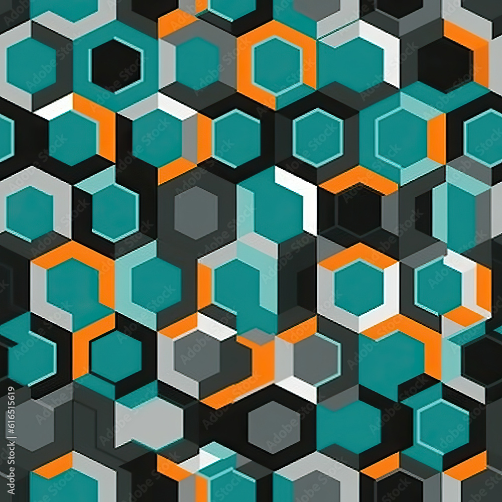 Abstract boho seamless repeat pattern Abstract boho seamless repeat pattern