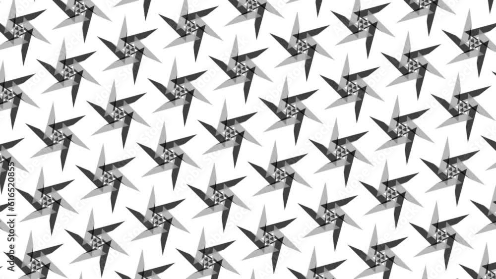 Polygon-6b Animated Monochrome Pattern (Sequence C1cw1) Polygon-6b Animated Monochrome Pattern (Sequence C1cw1)