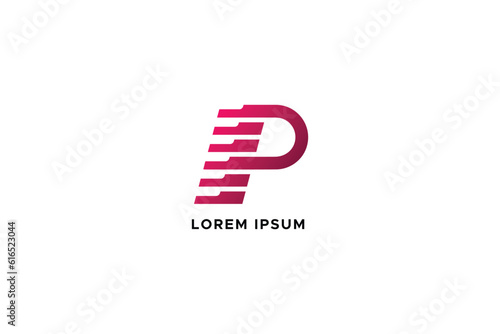 p letter piano illustration, piano p logo design, p musical logo, piano logo illustration