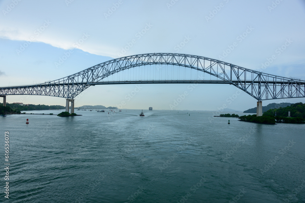 Bridge of the Americas in the Panama canal