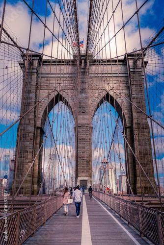 Pont de Brooklyn, New York City, USA  (ID: 616537427)
