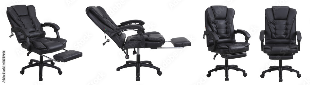 Premium black leg rest office chair, ergonomic office chair with footrest, armrests and headrest for ultimate comfort, built-in lumbar support, Black leather office chair, Genuine Leather office chair Premium black leg rest office chair, ergonomic office chair with footrest, armrests and headrest for ultimate comfort, built-in lumbar support, Black leather office chair, Genuine Leather office chair