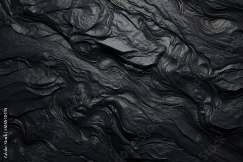 Obsidian Rock Hardened Lava Texture