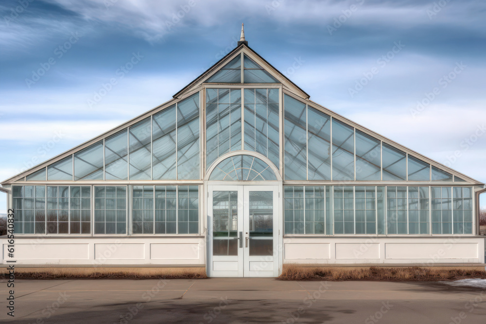 An educational greenhouse with STEM programs, school gardening initiatives, and hands-on learning, nurturing the next generation of eco-conscious leaders in vibrant 8k detail