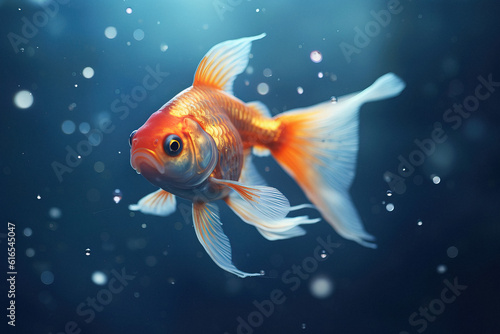 goldfish in water fish generative ai