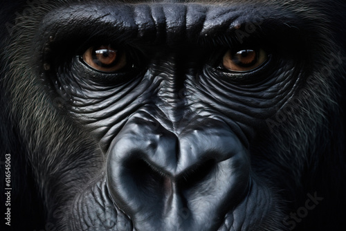 Gorilla animal generative ai © Jeremy