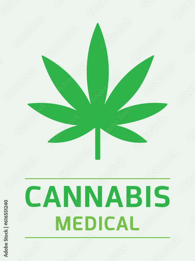 Mental health, medicinal herb. Marijuana leaf. Medical cannabis icon, logo. Plant vector illustration. Green, organic Mental health, medicinal herb. Marijuana leaf. Medical cannabis icon, logo. Plant vector illustration. Green, organic