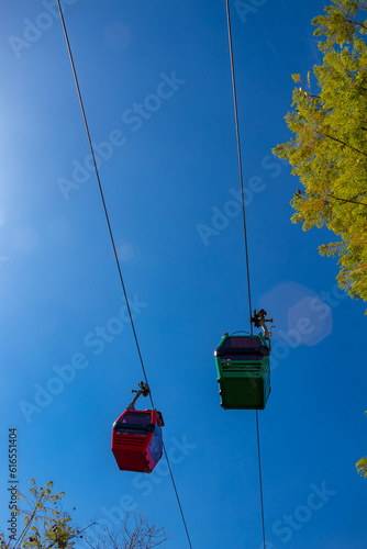 cable car in the mountains santiago chile
