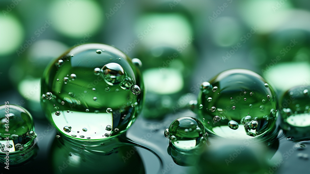 Eido Water Green Bubble