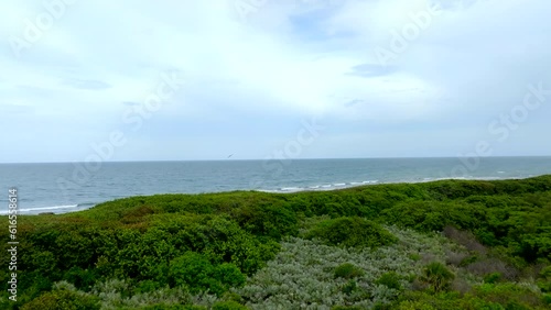 Aerial video Blowing Rocks Preserve Hobe Sound FL photo