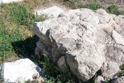 Ruins of ancient polis Heraclea Sintica, Bulgaria photo