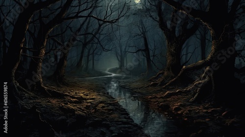 spooky woods