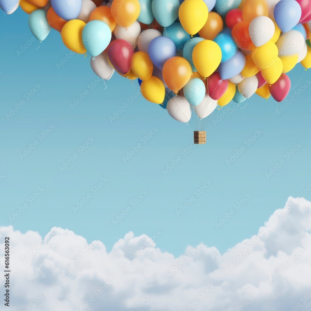 Naklejka premium happy birthday background