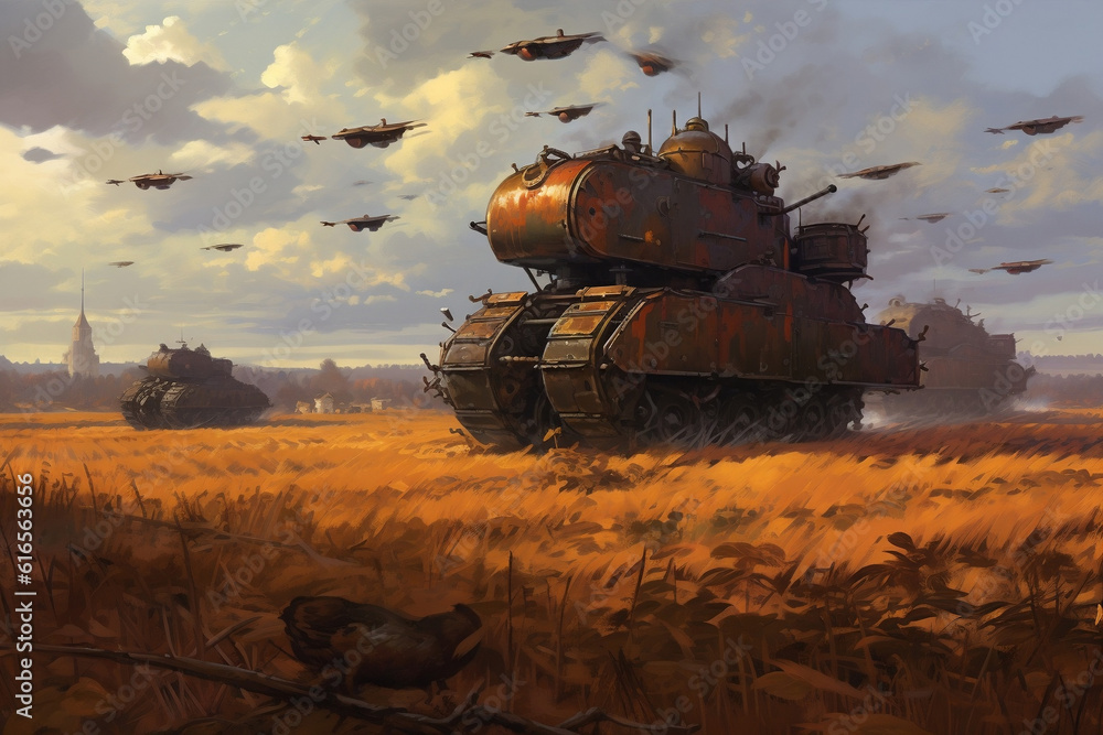 Fototapeta premium Tank