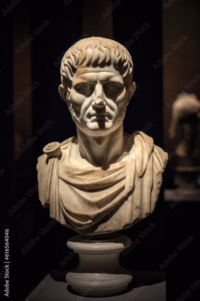 a statue of a man a statue of a man