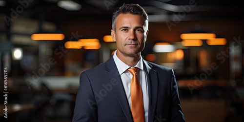 a man in a suit and tie