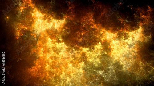 Obraz na płótnie Eruption Nebula - Sci-fi Exploding Nebula - Good for sci-fi or gaming related content. w salonie