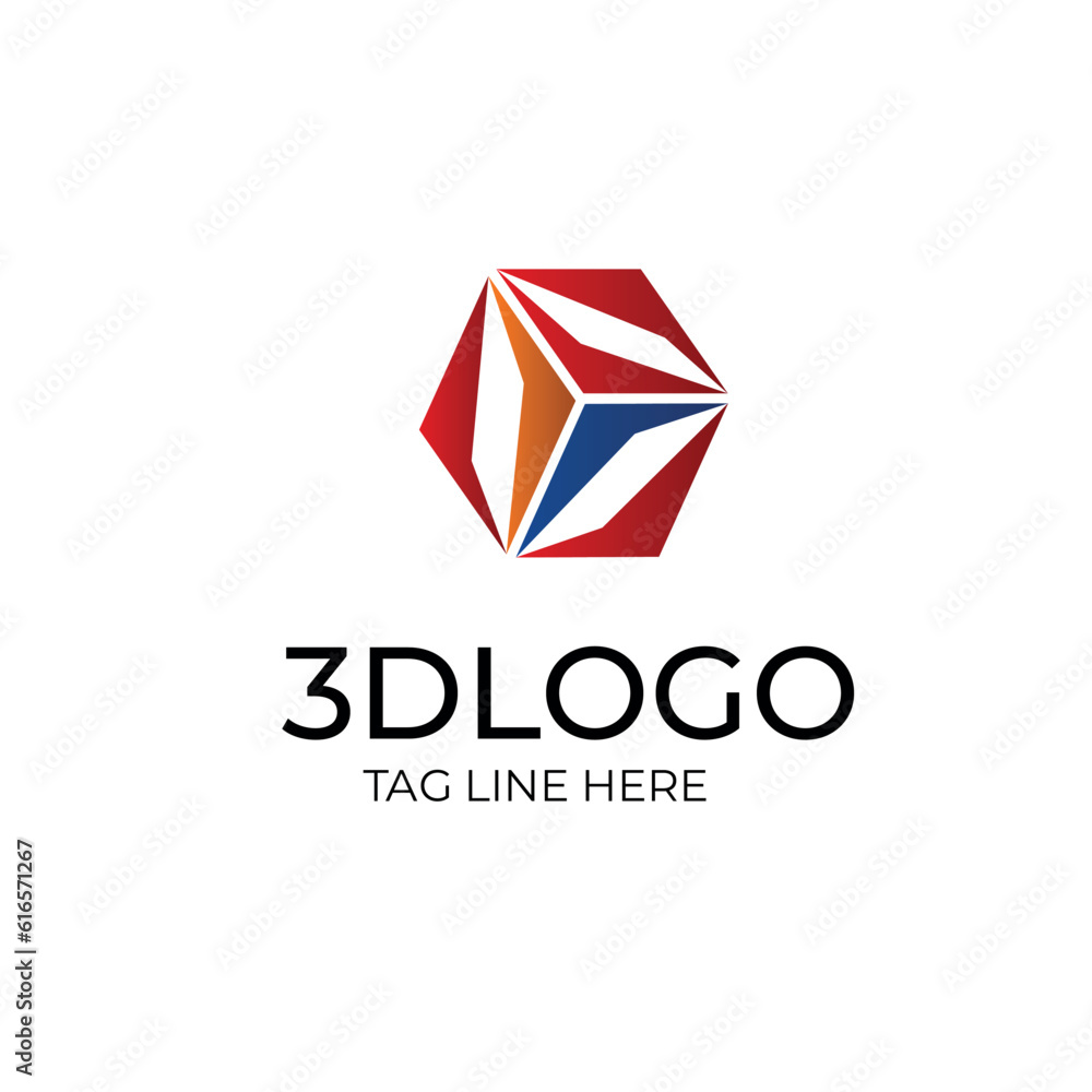Abstract 3D logo design template. Vector illustration. Can be used for business, finance, web design. Abstract 3D logo design template. Vector illustration. Can be used for business, finance, web design.