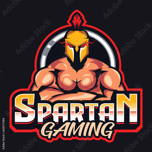 Spartan Gaming Mascot Logo Design Spartan Worrier Logo Fighter Logo Sparta Logo