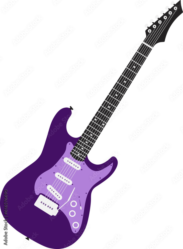 Fototapeta premium rock electric melody guitar