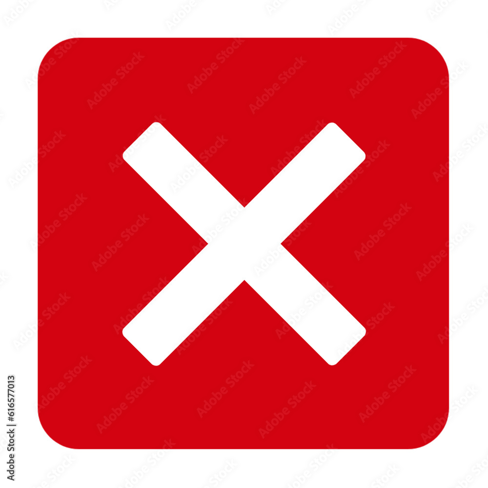Fototapeta premium red cross icon, Cross Sign