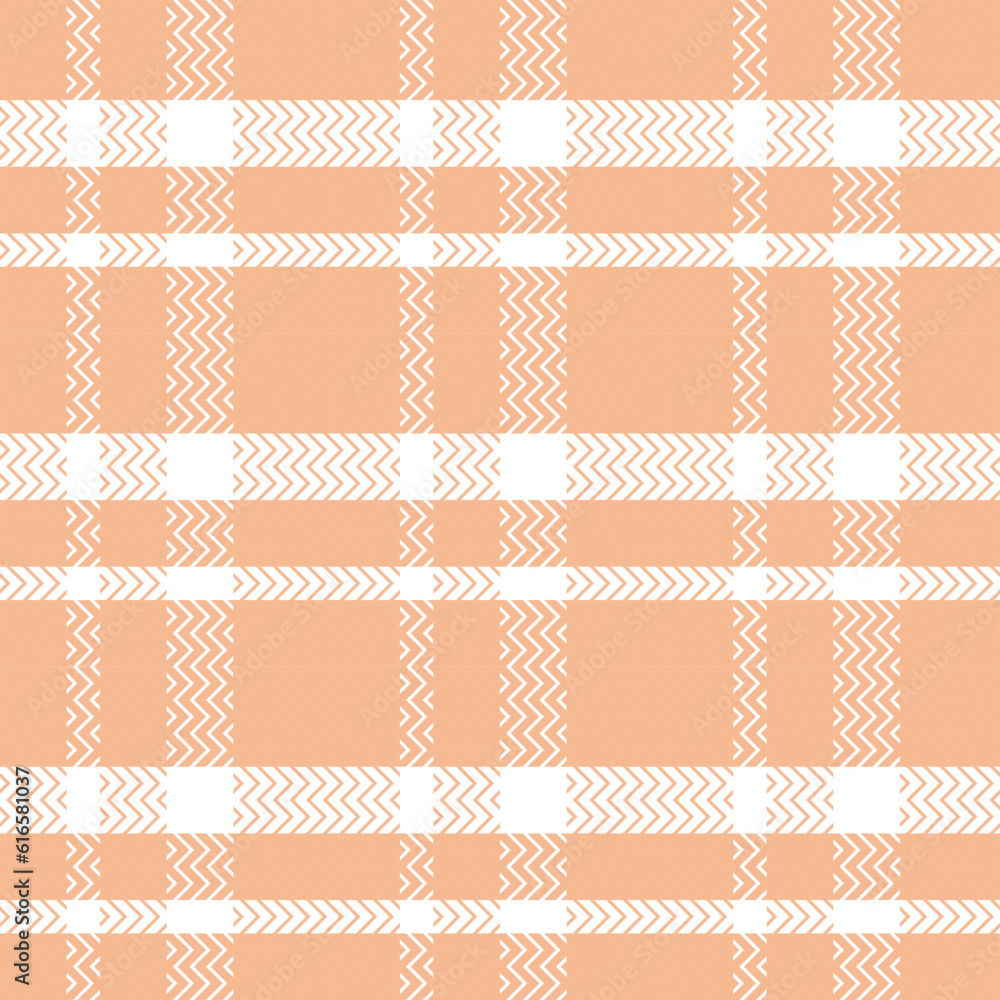 Tartan Plaid Vector Seamless Pattern. Checker Pattern. Seamless Tartan Illustration Vector Set for Scarf, Blanket, Other Modern Spring Summer Autumn Winter Holiday Fabric Print.