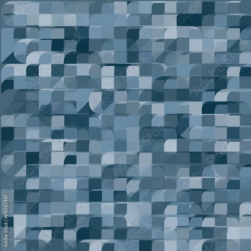 Dark Blue shades abstract background - Geometric Modern Pattern 