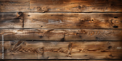 Old wooden wall desktop background ,Generative AI