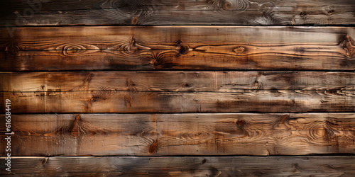 Old wooden wall desktop background ,Generative AI
