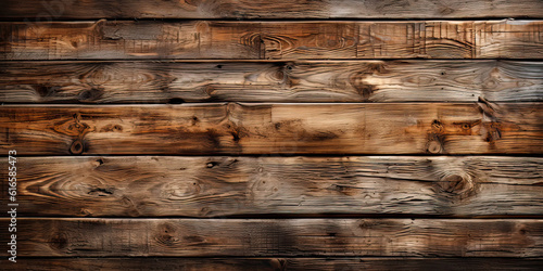 Old wooden wall desktop background ,Generative AI