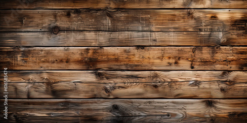 Old wooden wall desktop background ,Generative AI