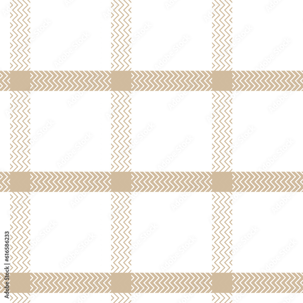 Tartan Plaid Seamless Pattern. Plaid Pattern Seamless. Template for Design Ornament. Seamless Fabric Texture. Vector Illustration
