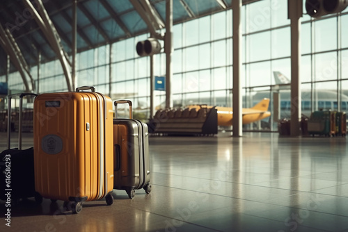 baggage at the airport 1, Generative AI