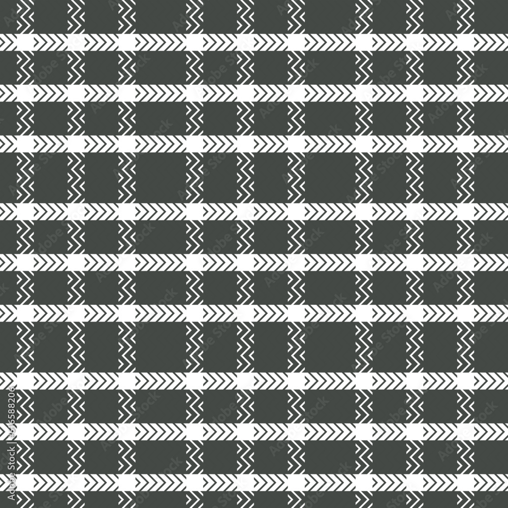 Fototapeta premium Tartan Plaid Pattern Seamless. Plaid Patterns Seamless. Template for Design Ornament. Seamless Fabric Texture. Vector Illustration