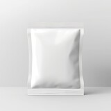 packaging sachet mockup, Can be used for candy, chocolate bar, food branding, packaging, advertisement, Generative Ai