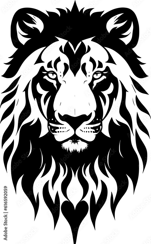 black lion head black lion head